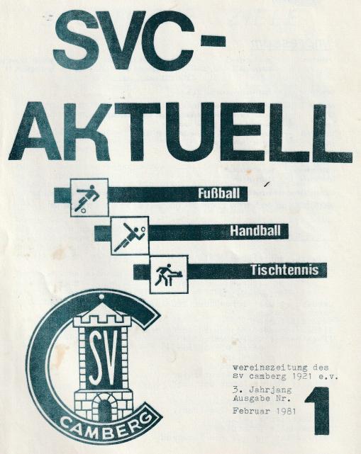 SVC Vereinszeitung